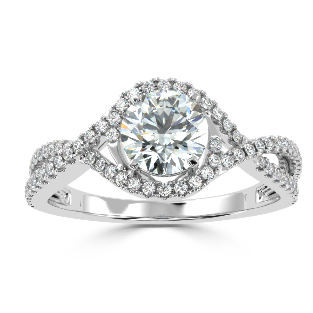 Buy Anniversary Natural Diamond Ring | Solitairekart